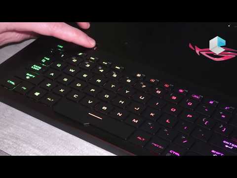 ASUS Zephyrus S (GX701) gaming notebook 17.3 inch in 18.7 mm