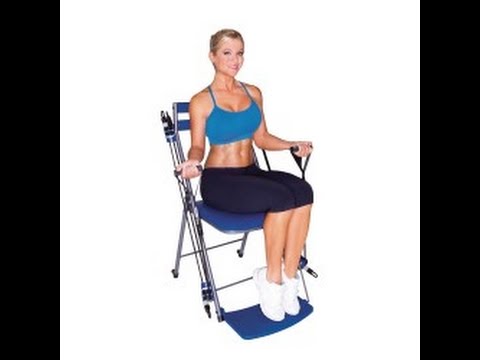 Chair Gym System - An entire gym in one compact and portable chair!