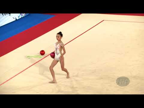 KITA Mirano (JPN) - 2019 Rhythmic Junior Worlds, Moscow (RUS) - Qualifications Ball