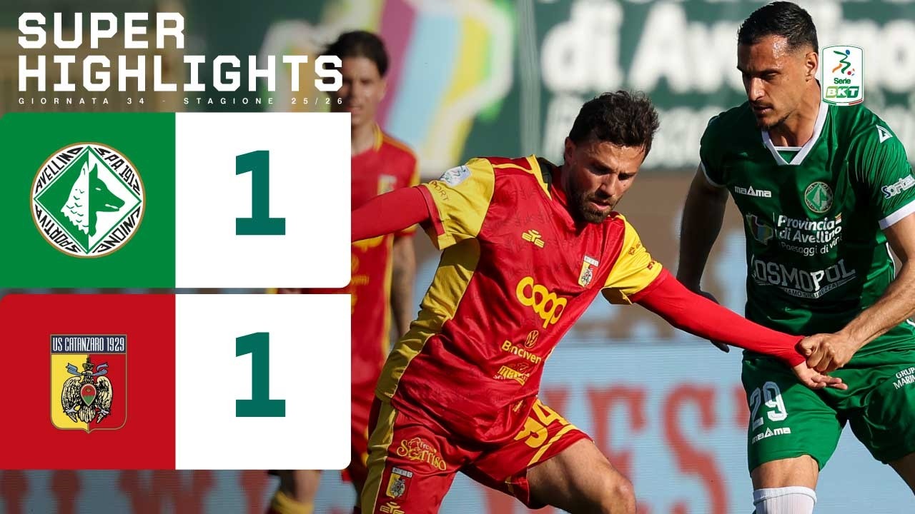 US Avellino 1912 vs Catanzaro Highlights
