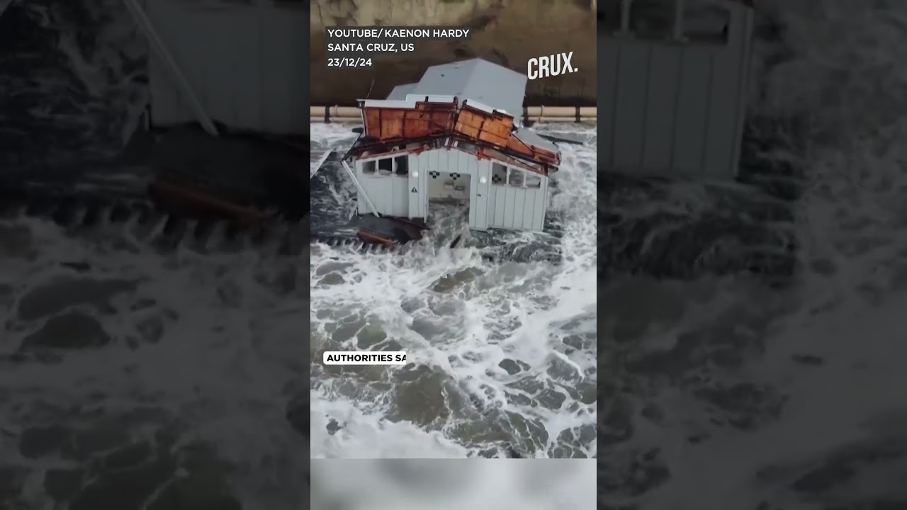 Video Shows Wreckage After Santa Cruz Wharf Partly Collapses