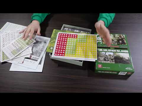Unboxing: Last Hundred Yards Vol. 3 The Solomon Islands from GMT Games - The Players' Aid