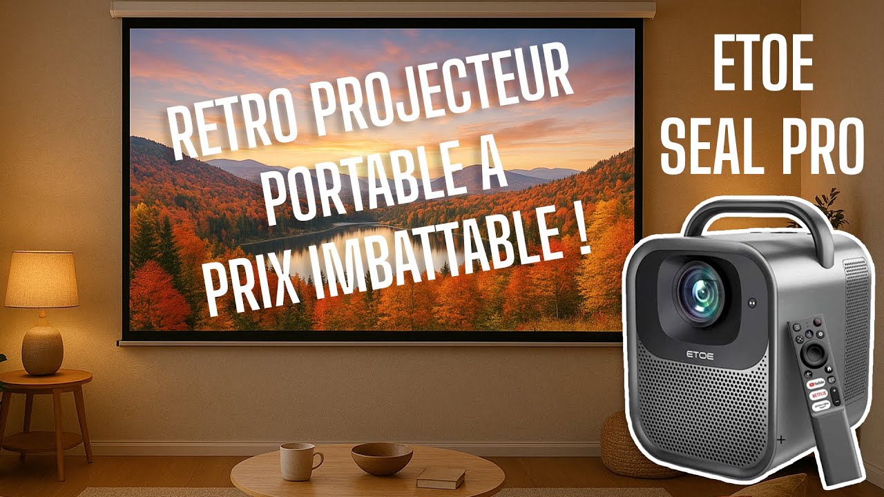Projecteur à prix imbattable ! Le Etoe Seal Pro