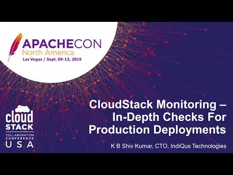 CloudStack Monitoring - In-Depth Checks For Production Deployments