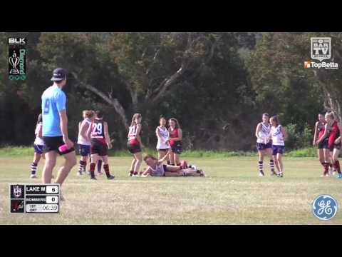 2016 BDAFL Women's Delayed Broadcast - Lake Macquarie v Killarney Vale