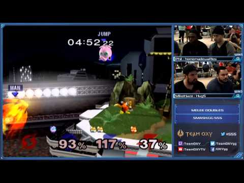 SSS 39 - Mike Haze & Hugs (Red) Vs. Phil & homemadewaffles (Blue) - SSBM Losers Semis