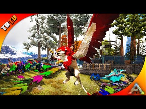 THE BEST GRIFFIN MUTATIONS EVER! PAINTING COMPETITON! Ark Survival Mutation Zoo