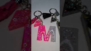 Resin Keychains Using Nail Art