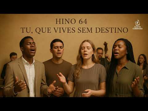 Hino 64 CCB - Tu, que vives sem destino (estilo Coral Americano)
