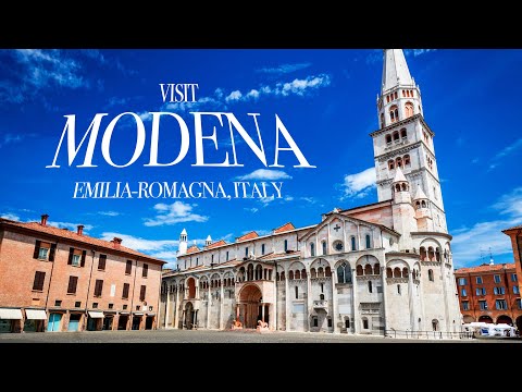 Visit Modena - Italy: Things to Do - What, How and Why to enjoy it (4K)