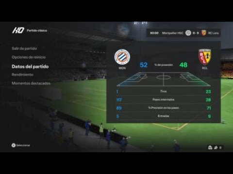 🇫🇷 Montpellier vs. Lens 🇫🇷 | Ligue 1 2023 | Week 15 | 2DO. TIEMPO   EA SPORTS FC 24