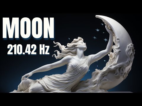 🌙 Moon Frequency 210.42 Hz - Intuition, Receptivity, Security - 8 Hours - Boost Lunar Energy 🌙