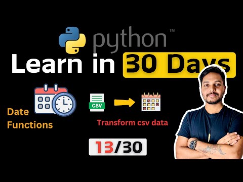 Python For Data Engineers Data Analysts Date Functions Beginners To Advance Python 1330