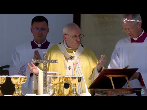 Santa Missa com o Papa Francisco no Congresso Eucarístico Internacional - Budapeste - 12/09/2021 HD