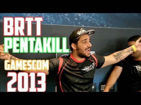 League of Legends Pentakill BrTT - Gamescom 2013