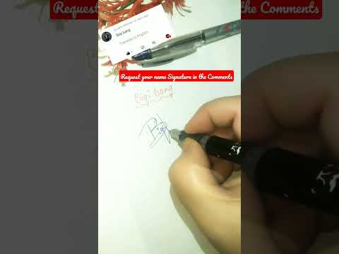Biqi bang signature tutorial😃#youtubeshorts #ytshorts #youtube