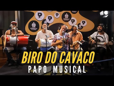 BIRO DO CAVACO AO VIVO NA CASA FÓRMULA DO SAMBA - PROGRAMA PAPO MUSICAL #5