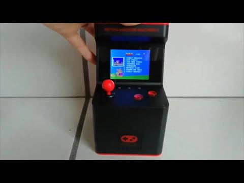 My Arcade Retro Arcade Machine X Playable Mini Arcade Review | 300 Retro Style Games Built In