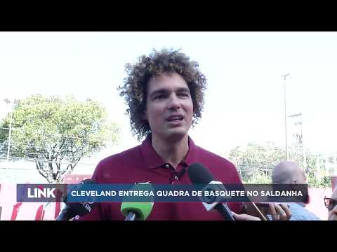 Cleveland Cavaliers entrega duas novas quadras de basquete ao centenário Saldanha da Gama
