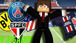 Minecraft: O JOGADOR (The Journey) - COM QUAL CLUBE EU DEVO ASSINAR ?!? #01