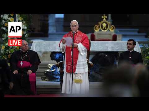 LIVE: Pope Leo XIV holds Mass at Gran Canaria Stadium