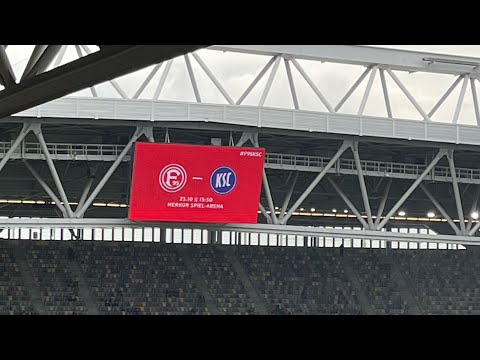Fortuna Düsseldorf - KSC 3:1 - 23.10.21 - Eindrücke aus dem Gästeblock
