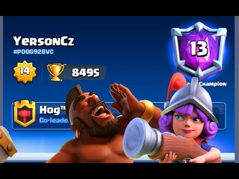 Hog 2.6 cycle YersonCz Clash Royale