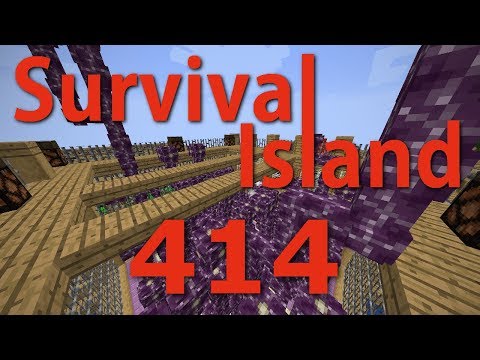 Minecraft- Survival Island [414] Super Chorus Plant Farm!