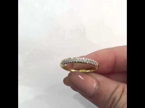 0.33ct Round Brilliant Cut Diamond Wedding Band