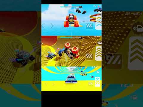 Super Crazy Mega Ramp GT Car Racing Extreme Car Stunts Master Driving: Android Gameplay.
