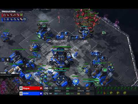 Replay analysis/commentary WCS 2018 Global Finals - TY vs Rogue set 4
