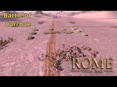 Battle of Carrhae on Very Hard in OG Rome: Total War For the First Time