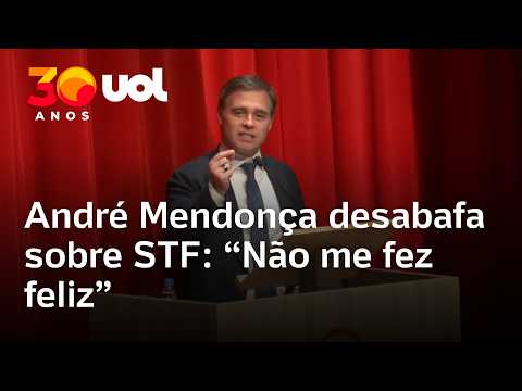 André Mendonça diz que STF lhe trouxe mais ônus que benefícios: ‘Queria uma vida mais normal’