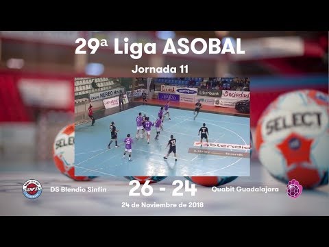 LIGA ASOBAL J11: DS Blendio Sinfin - Quabit Guadalajara 26-24