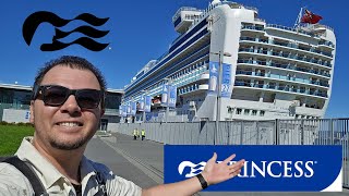 Boarding the Ruby Princess out of San Francisco. Day-1 of our 7-day Coastal cruise!