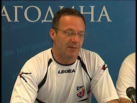 KZN FK Jagodina pred utakmicu protiv Kluža