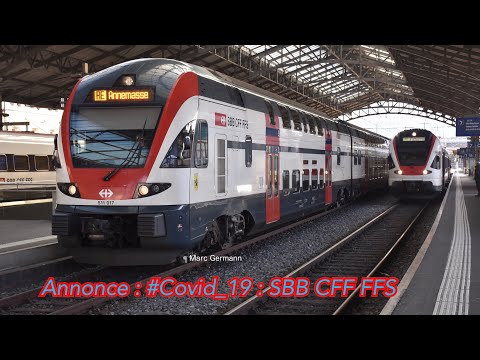 Annonce à bord des SBB CFF FFS du #Covid_19