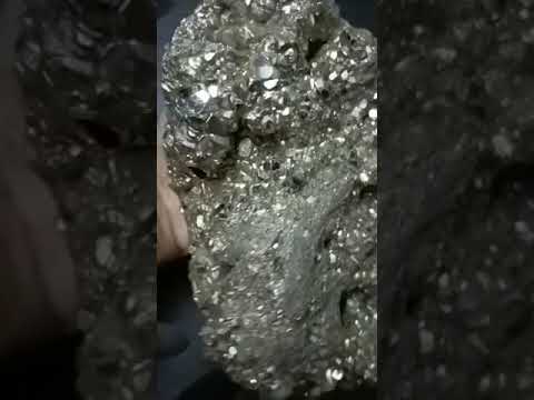 Peru natural Pyrite Cluster