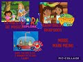 Nickelodeon We Love To Play In The Band DVD Menu Walkthrough