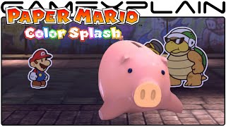 AMAZING Breakdancing Pig in Paper Mario: Color Splash