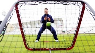 James Taylor in "Catches Win Matches" with Crazy Catch, the Ultimate Rebound Net