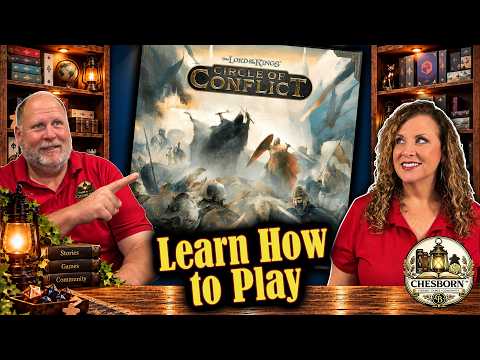 How to Play The Lord of the Rings: Circle of Conflict ?⚔️ | Rules & Setup Guide