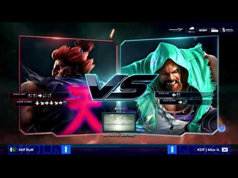 IESF - 🇵🇰 Atif Butt (Akuma) vs 🇰🇷 Meo-IL (Marduk/Geese) - TEKKEN7 - Group Stage - DAY 1