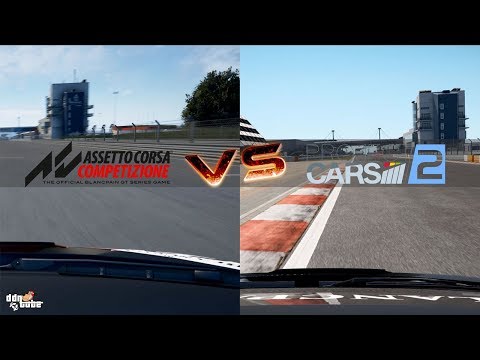 ASSETTO CORSA COMPETIZIONE VS PROJECT CARS 2