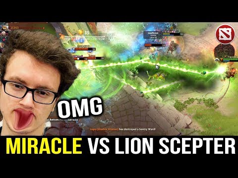 MIRACLE Invoker vs Yapzor Super Finger Lion with Scepter!!