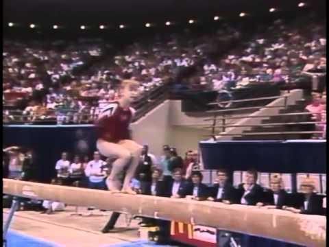 Shannon Miller - Balance Beam - 1992 McDonalds American Cup