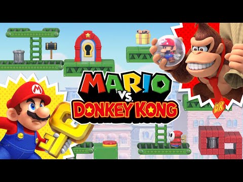 Level Intro │ Here We Go! - Mario vs. Donkey Kong (Nintendo Switch)