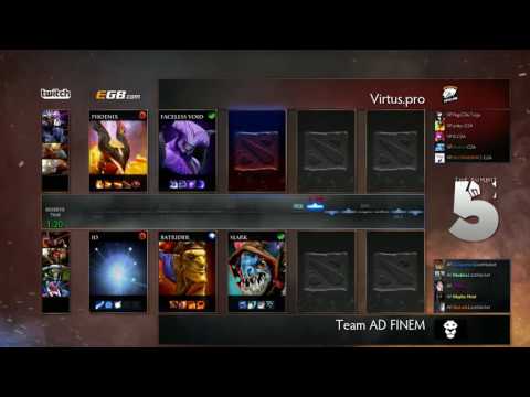 Ad Finem vs Virtus Pro | Game 2 | Summit 5 EU | KotLGuy & RyuuDota