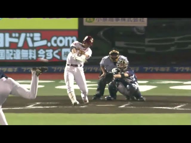 【6回裏】イーグルス・銀次 走者一掃の逆転タイムリー!! 2016/7/1 E-L