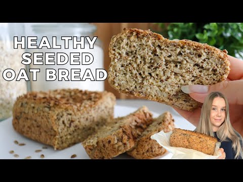 Healthy & Easy Oat Bread Recipe (high-fiber & gluten-free)